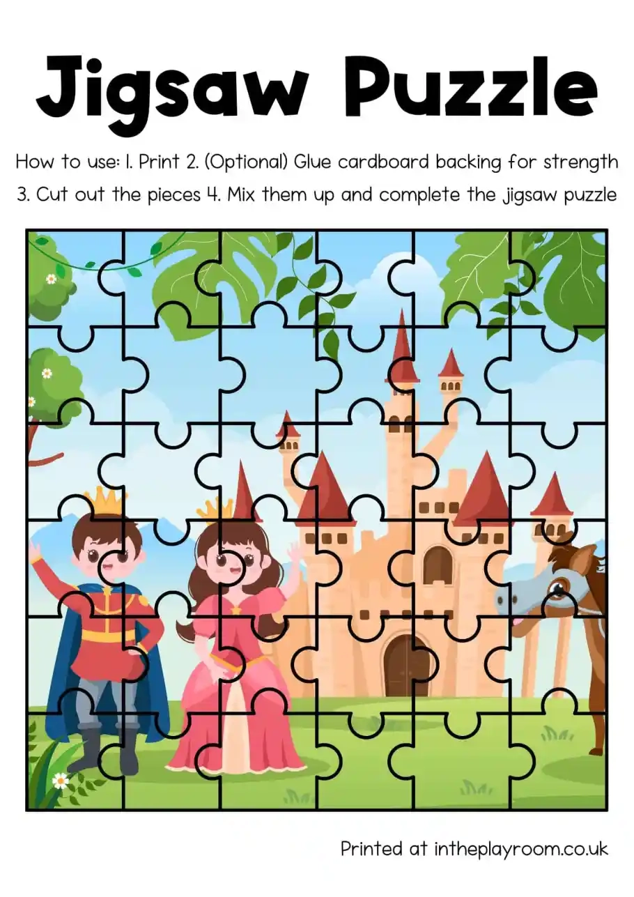 16 Free Printable Jigsaw Puzzles For Kids In The Playroom 16 Free Printable Jigsaw Puzzles For Kids In The Playroom