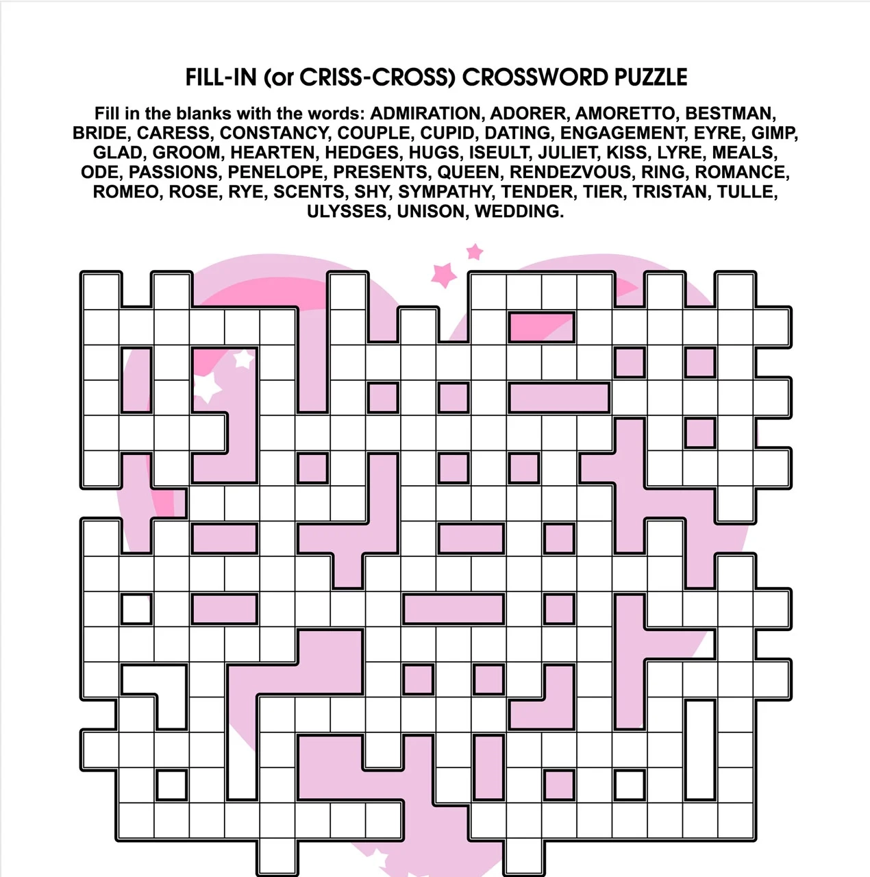Criss Cross Puzzle For Teenagers And Adults Edublox Online Tutor
