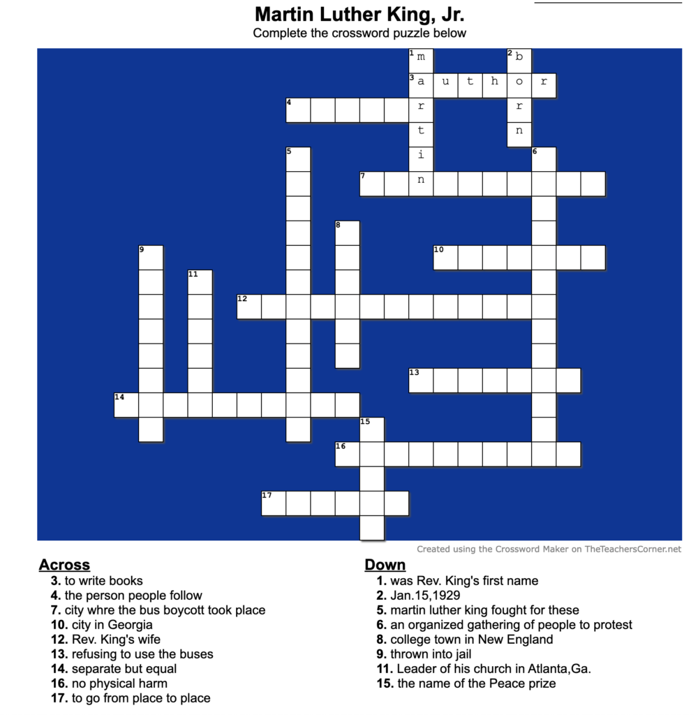 Five Free Crossword Puzzle Makers TCEA TechNotes Blog