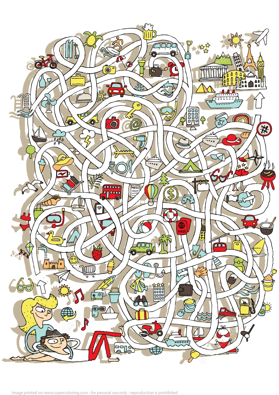 13 Creative Maze And Labyrinth Puzzles Download 