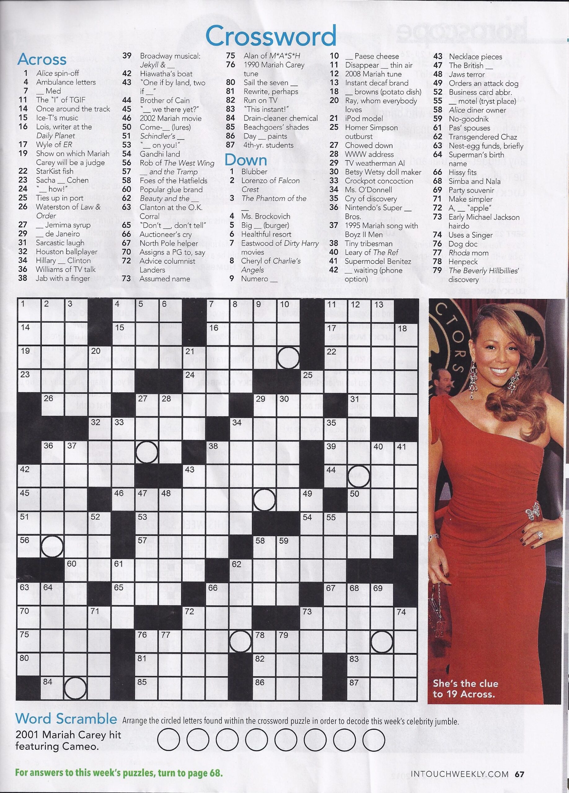 15 Crosswords Ideas Printable Crossword Puzzles Crossword Puzzles People Magazine