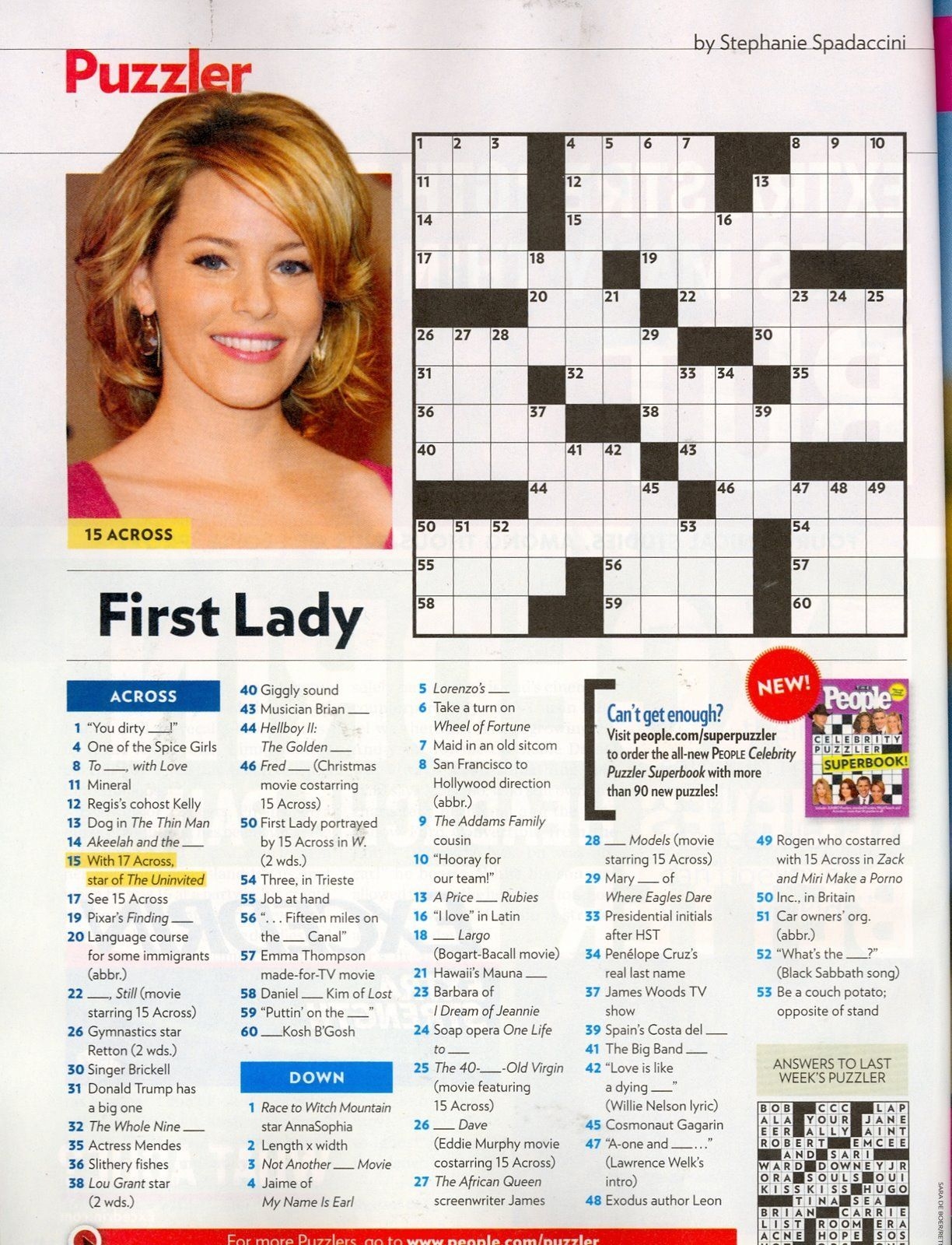 15 Crosswords Ideas Printable Crossword Puzzles Crossword Puzzles People Magazine