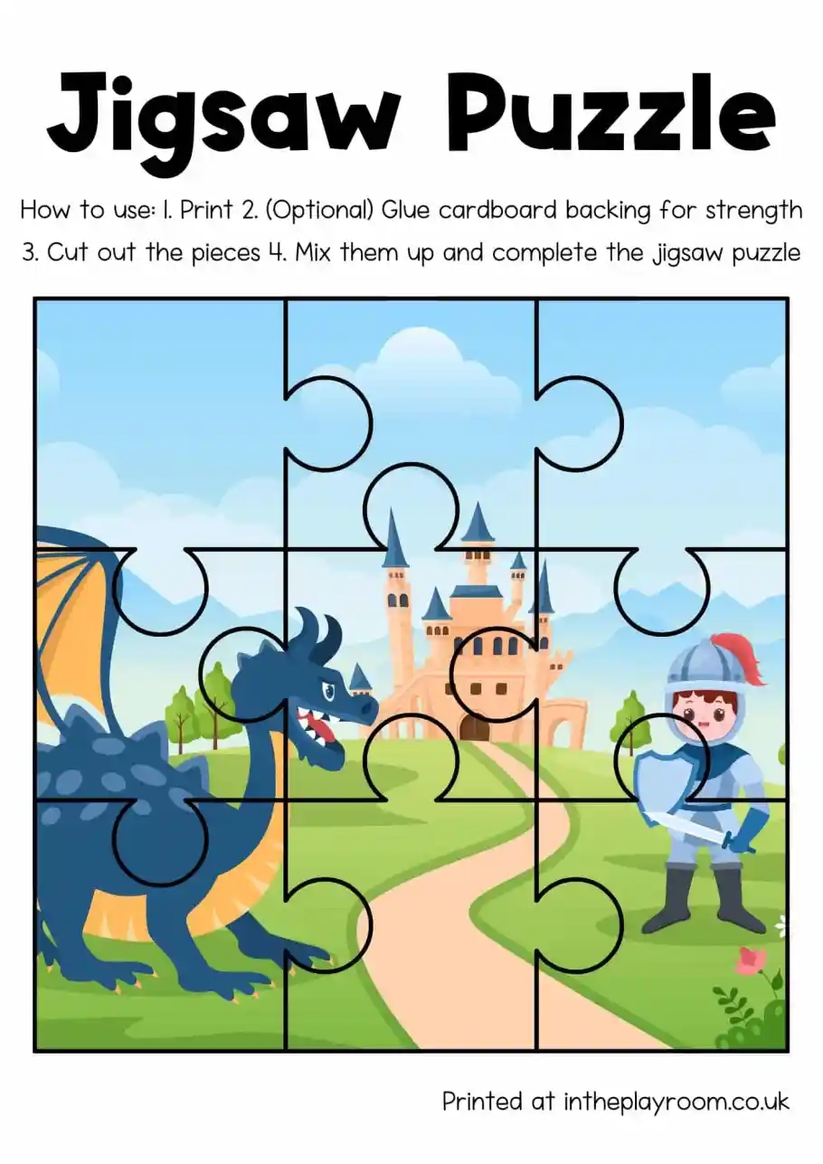 16 Free Printable Jigsaw Puzzles For Kids In The Playroom 16 Free Printable Jigsaw Puzzles For Kids In The Playroom