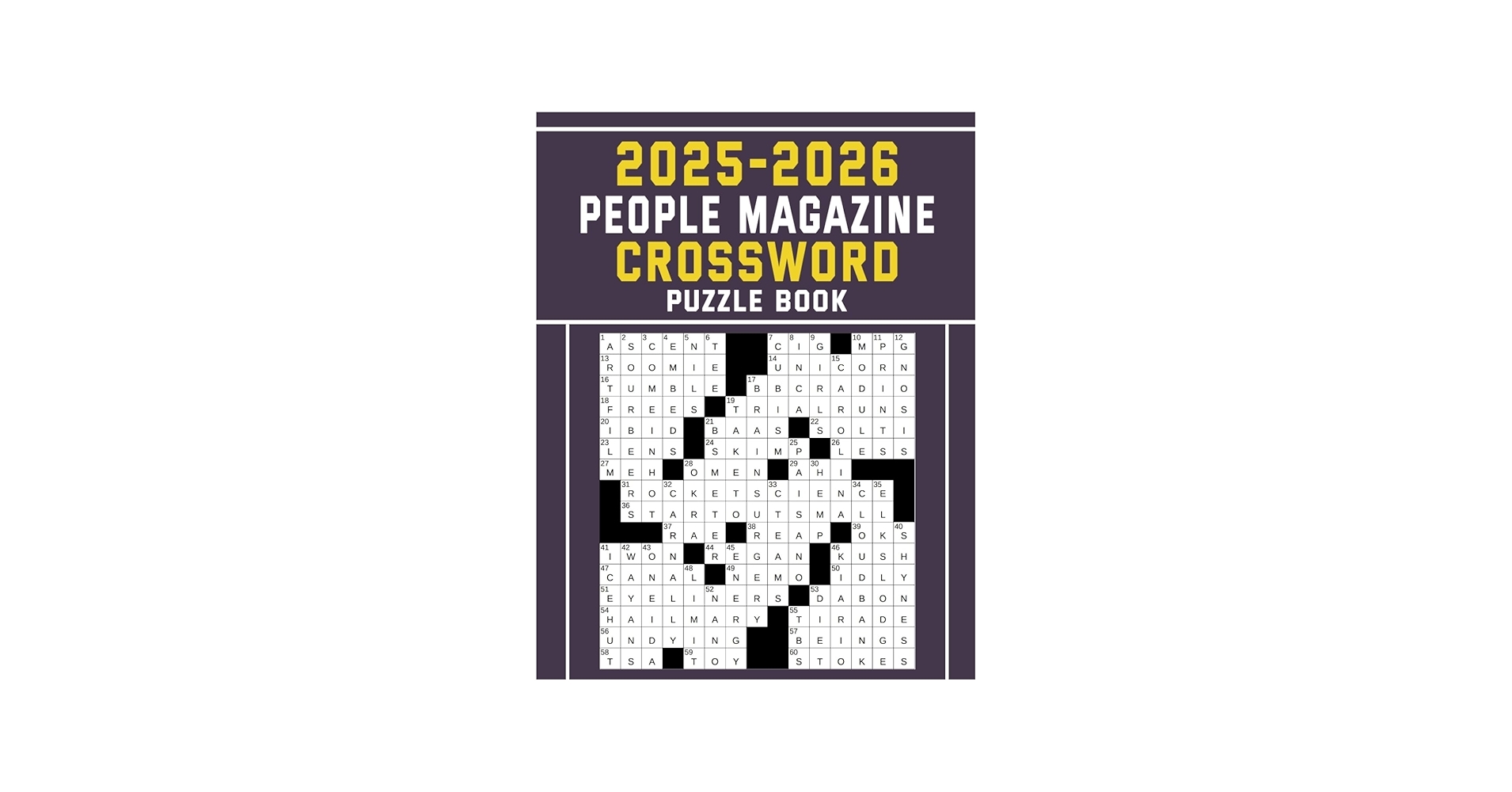 2025 2026 People Magazine Crossword Puzzle Book L Conley Warren 9798297161306 Books Amazon ca