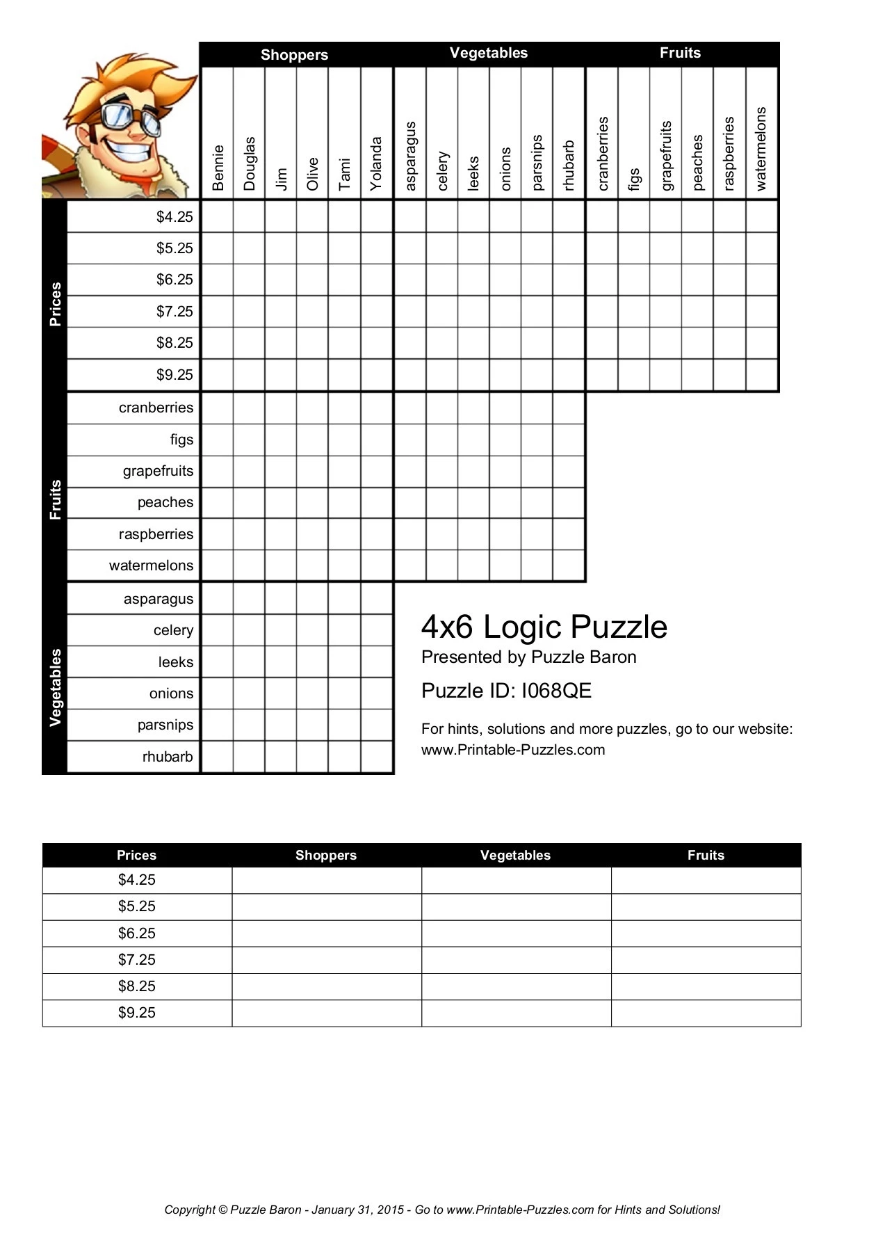 4x6 Logic Puzzle Logic Puzzles Play Online Or Print Flipbook By 55831 FlipHTML5