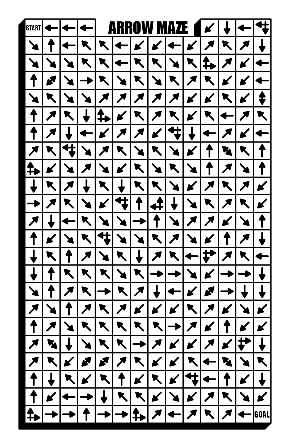 6 Difficult Maze Puzzles To Challenge Adults Free Printable Mazes For All Ages