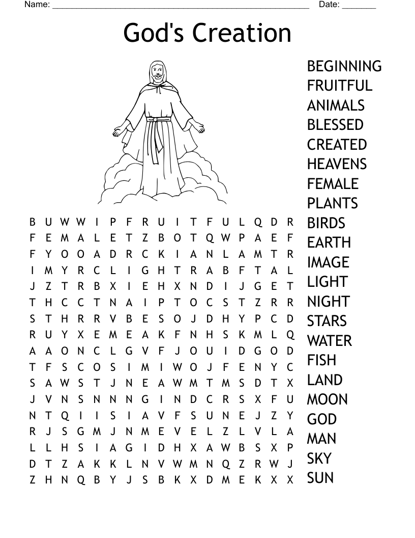 A Child s Prayer Crossword WordMint
