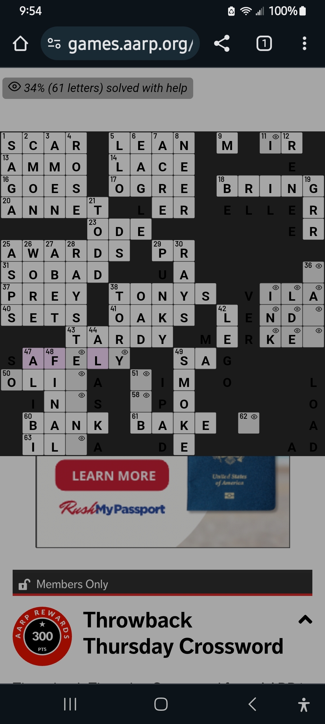 AARP Online Community And Discussion Forums Crossword Not Working AARP Online Community