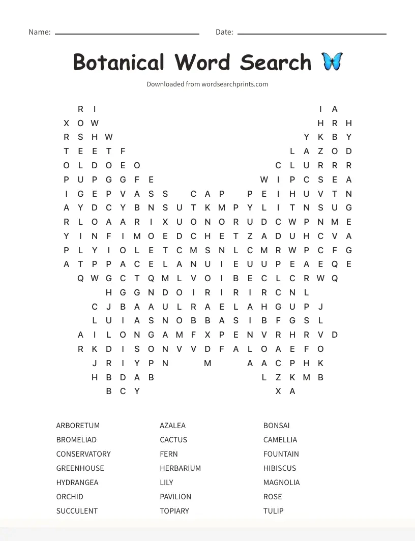 Adult Word Search Puzzles Word Search