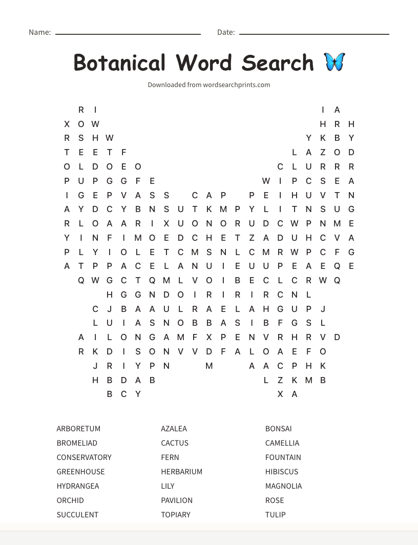 Adult Word Search Puzzles Word Search