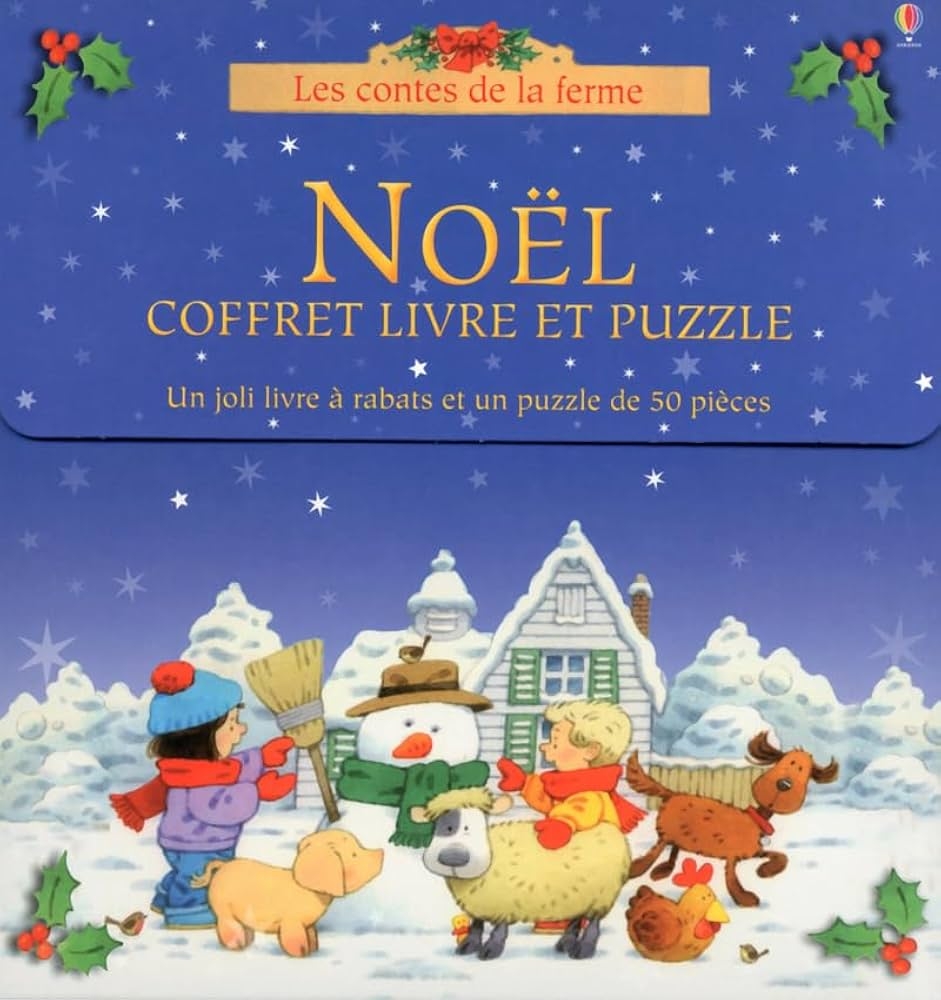 Amazon Coffret No l Livre Et Puzzle Les Contes De La Ferme French Edition 9781409570110 Heather Amery Stephen Cartwright Books