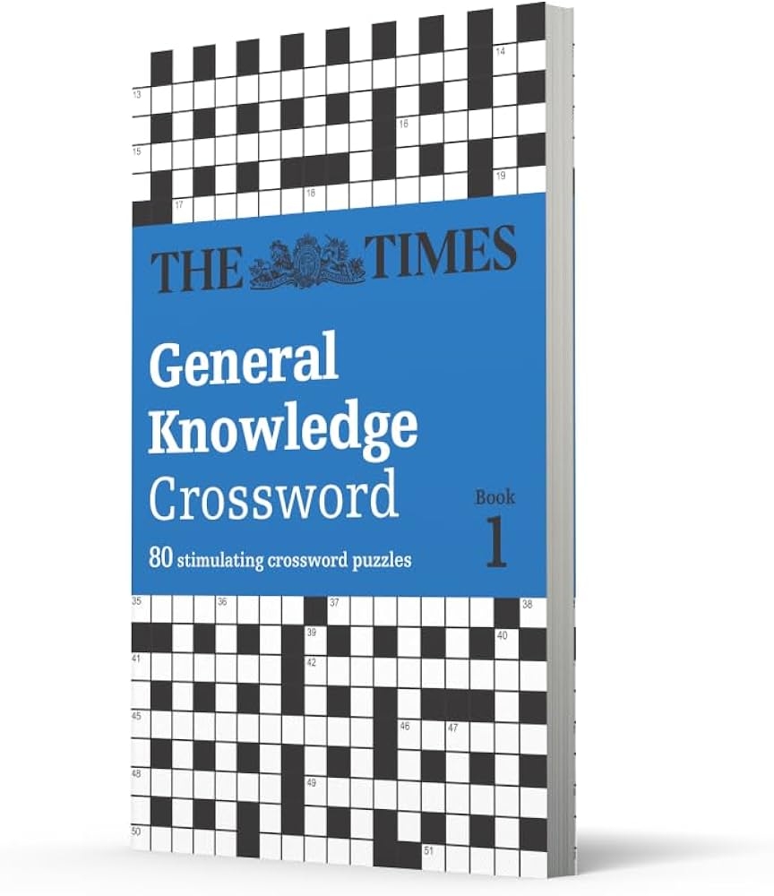 Amazon The Times Crosswords The Times General Knowledge Crossword Book 1 80 General Knowledge Crossword Puzzles 9780008472795 The Times Mind Games Parfitt David Books