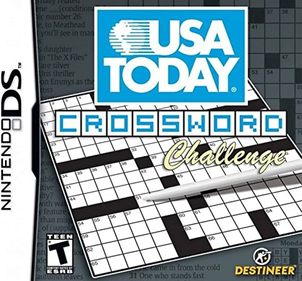 Amazon USA Today Crossword Challenge Nintendo DS Video Games