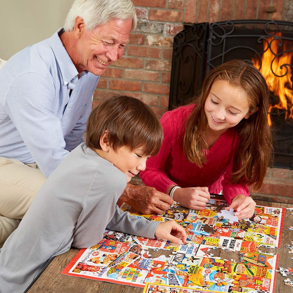 Amazon White Mountain 1000 Piece Jigsaw Puzzle Mother Of States Landmarks Collage Puzzles With Large Pieces For Adults And Family 24 x30 I Love Virginia Toys Games