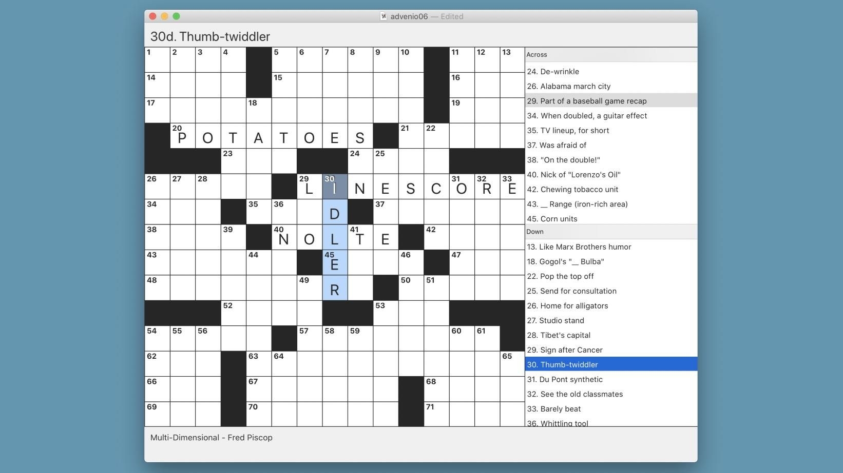 Black Ink 2 0 For Mac Refines Crossword Puzzles Supports Dark Mode And More IMore