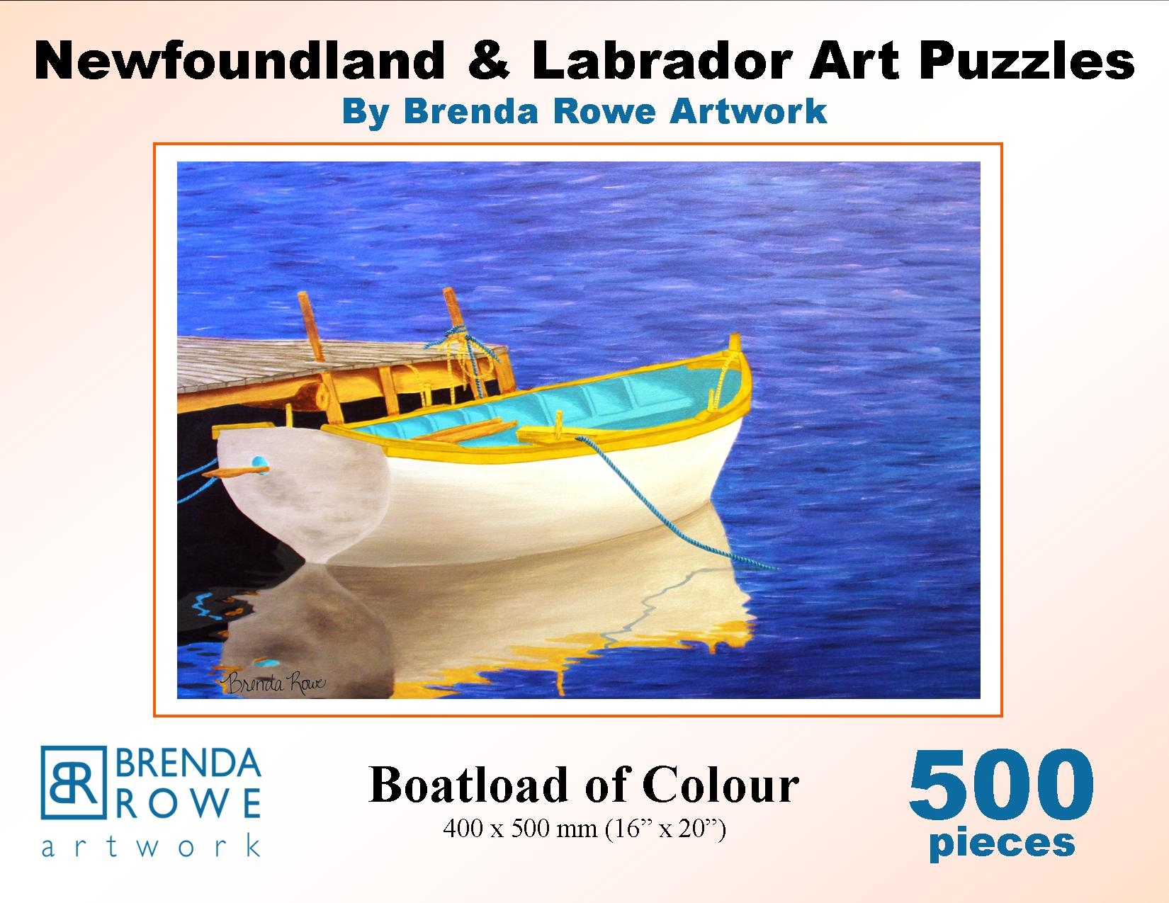 Boatload Of Colour Puzzle Brenda Rowe Artwork Boatload Of Colour Puzzle Brenda Rowe Artwork