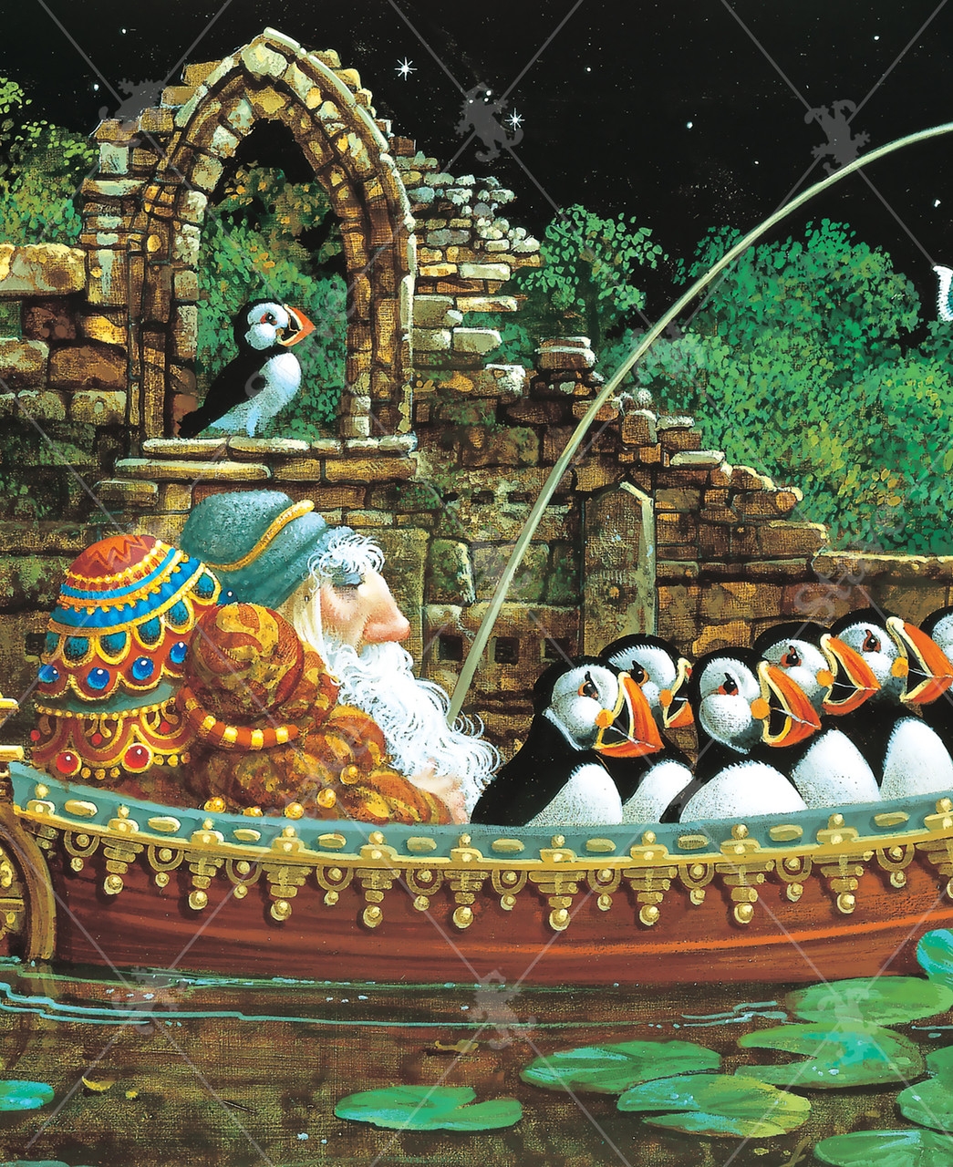 Boatload Of Puffins A Traditional Puzzle Stave Puzzles