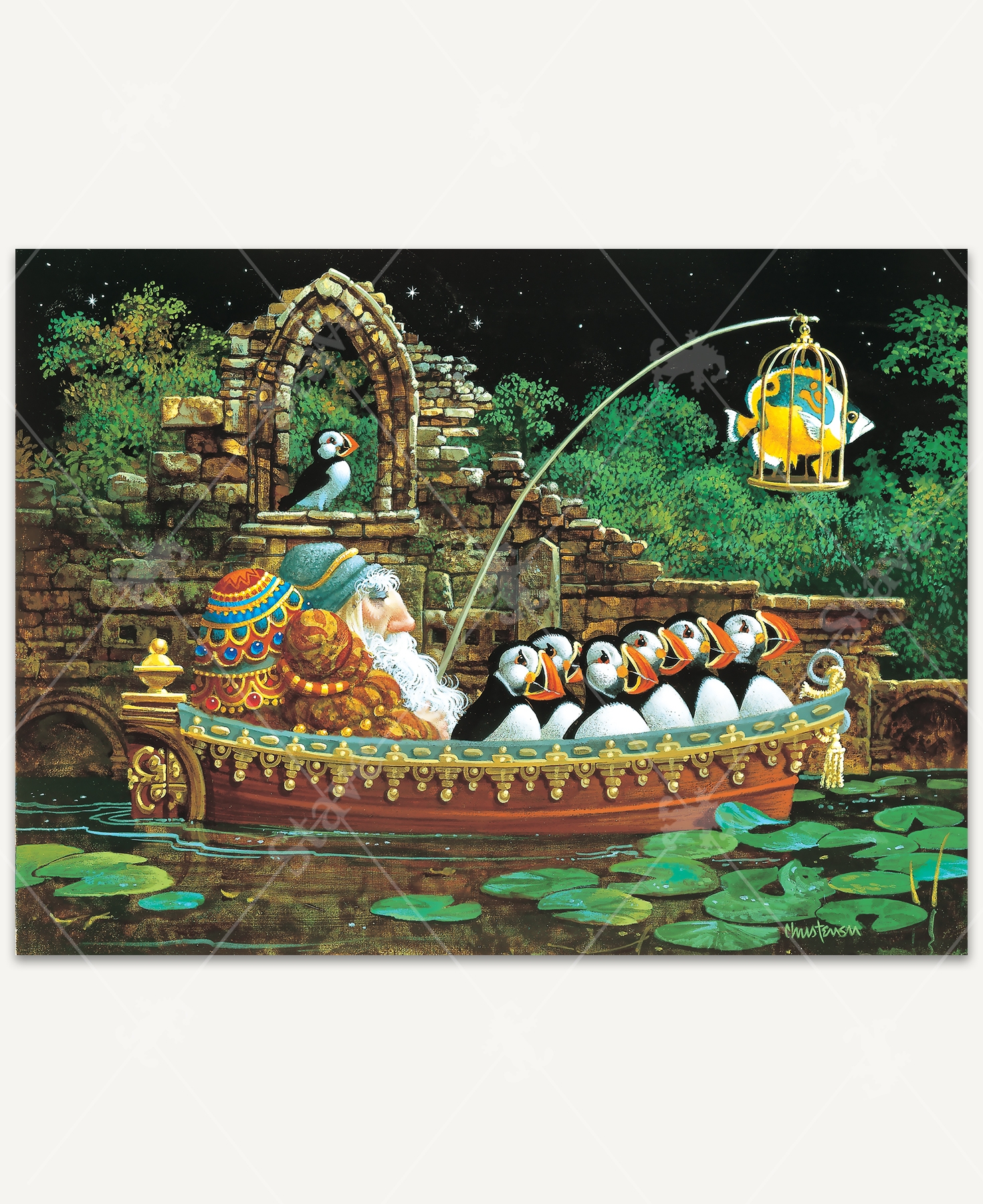 Boatload Of Puffins A Traditional Puzzle Stave Puzzles