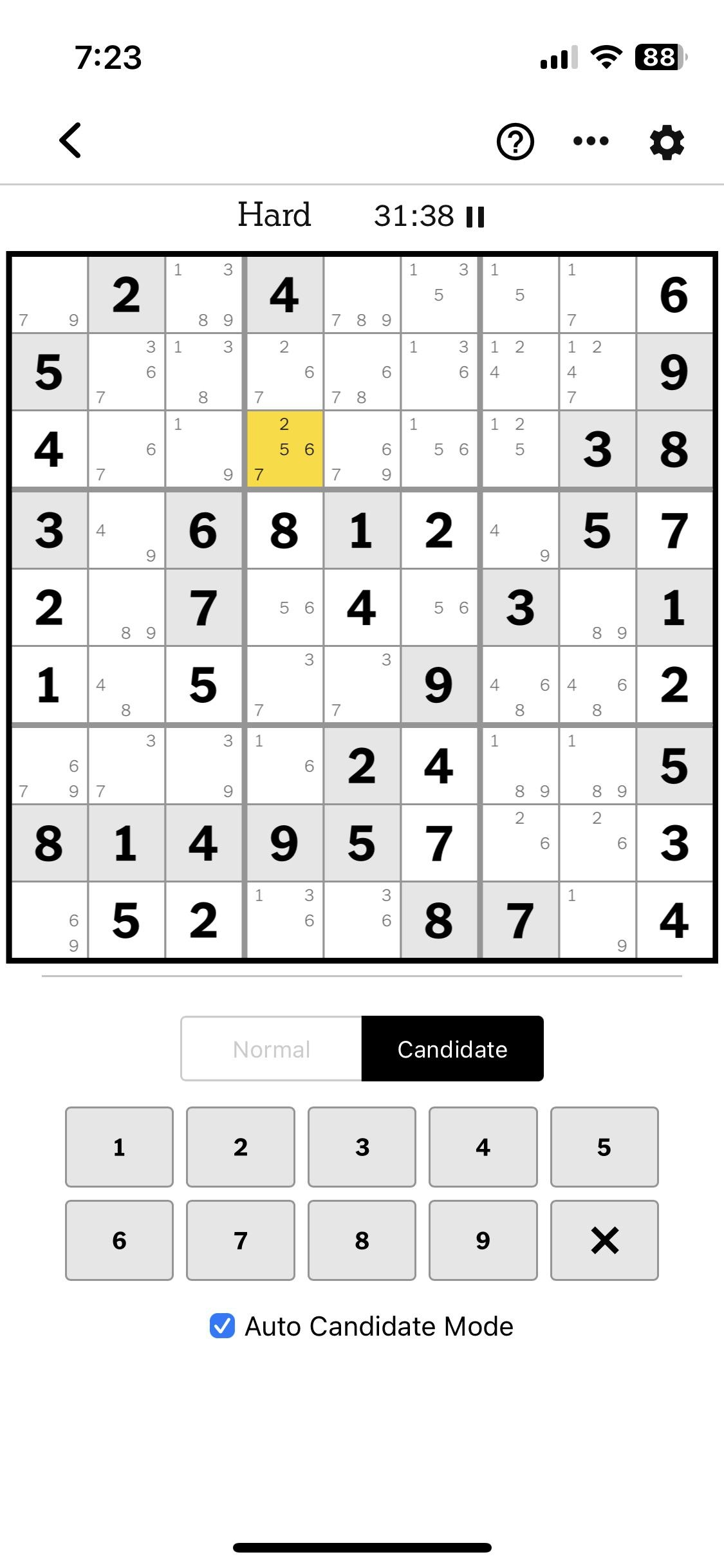 Can t Solve Today s NYT Hard Sudoku With Any Of The Strategies I Commonly Use Help R puzzles