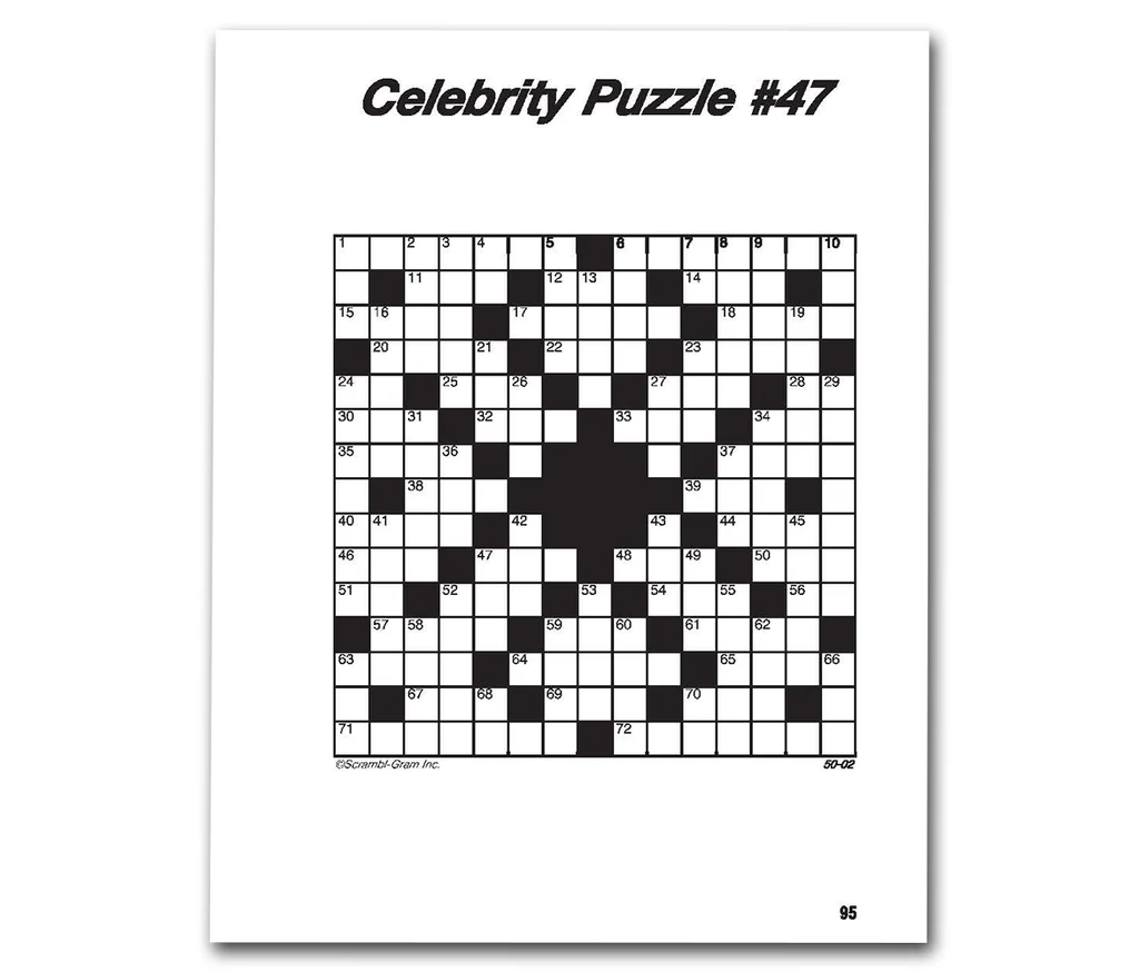 Celebrity Crosswords Books Puzzle Buffs