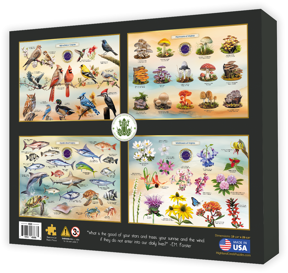 Coastal Birds Of Virginia Jigsaw Puzzle Highland Creek Puzzles