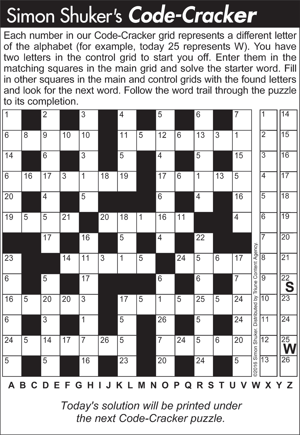 Code Cracker Word Puzzles Code Cracker Word Puzzles