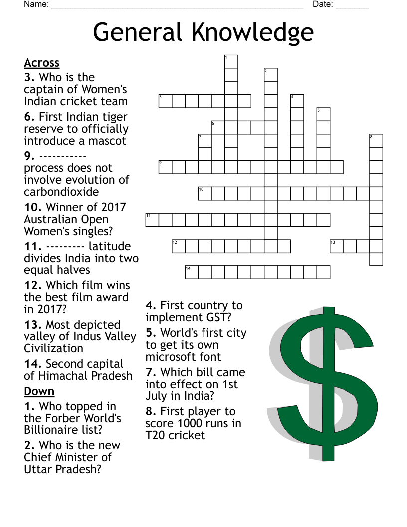 Cricket Quiz Crossword WordMint