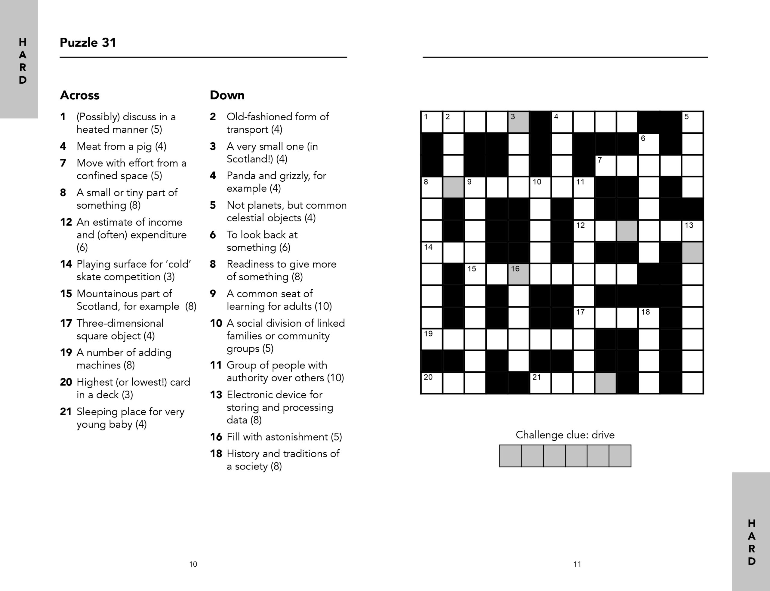 Crossword Challenge By Roland Hall Quarto At A Glance The Quarto Group