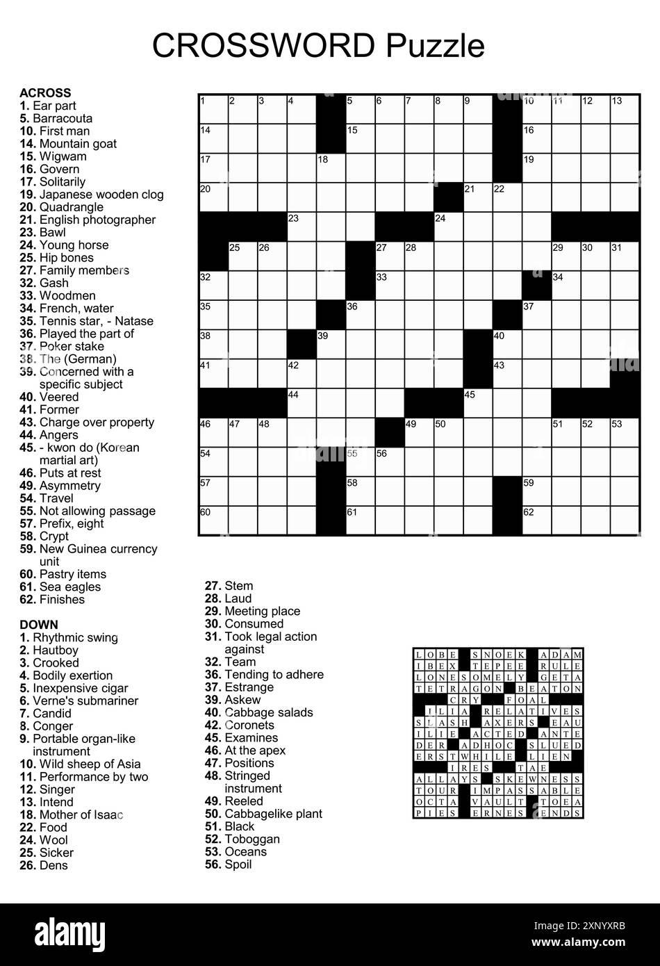 Crossword Entertainment Black And White Stock Photos Images Page 2 Alamy