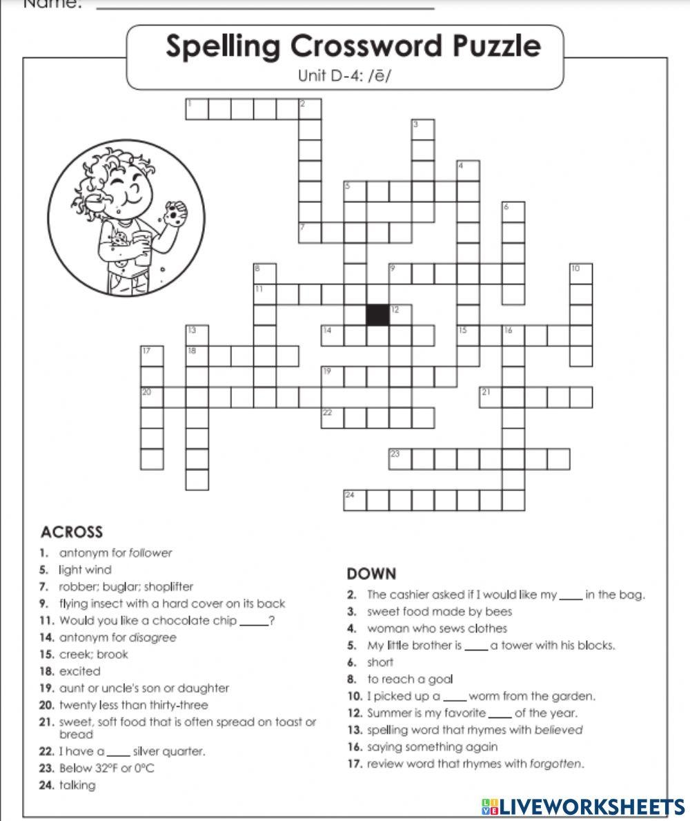 Crossword Puzzl Free Interactive Worksheets 977055 Crossword Puzzl Free Interactive Worksheets 977055