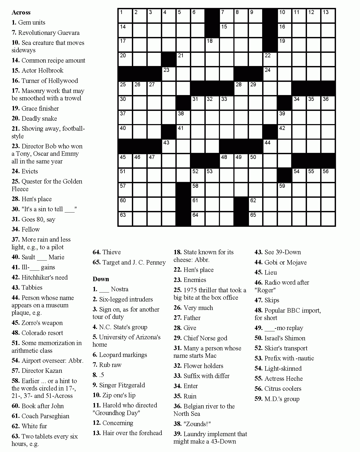 Crossword Puzzles For Adults Best Coloring Pages For Kids Crossword Puzzles For Adults Best Coloring Pages For Kids