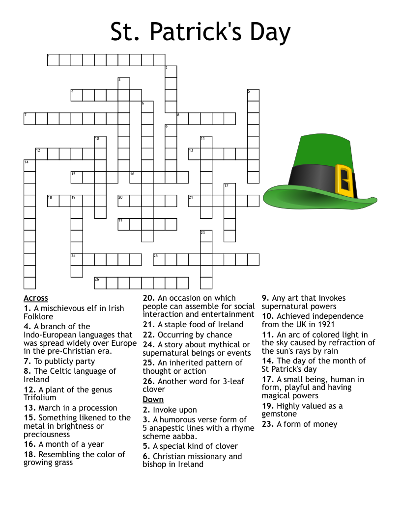 Current Affairs Crossword WordMint
