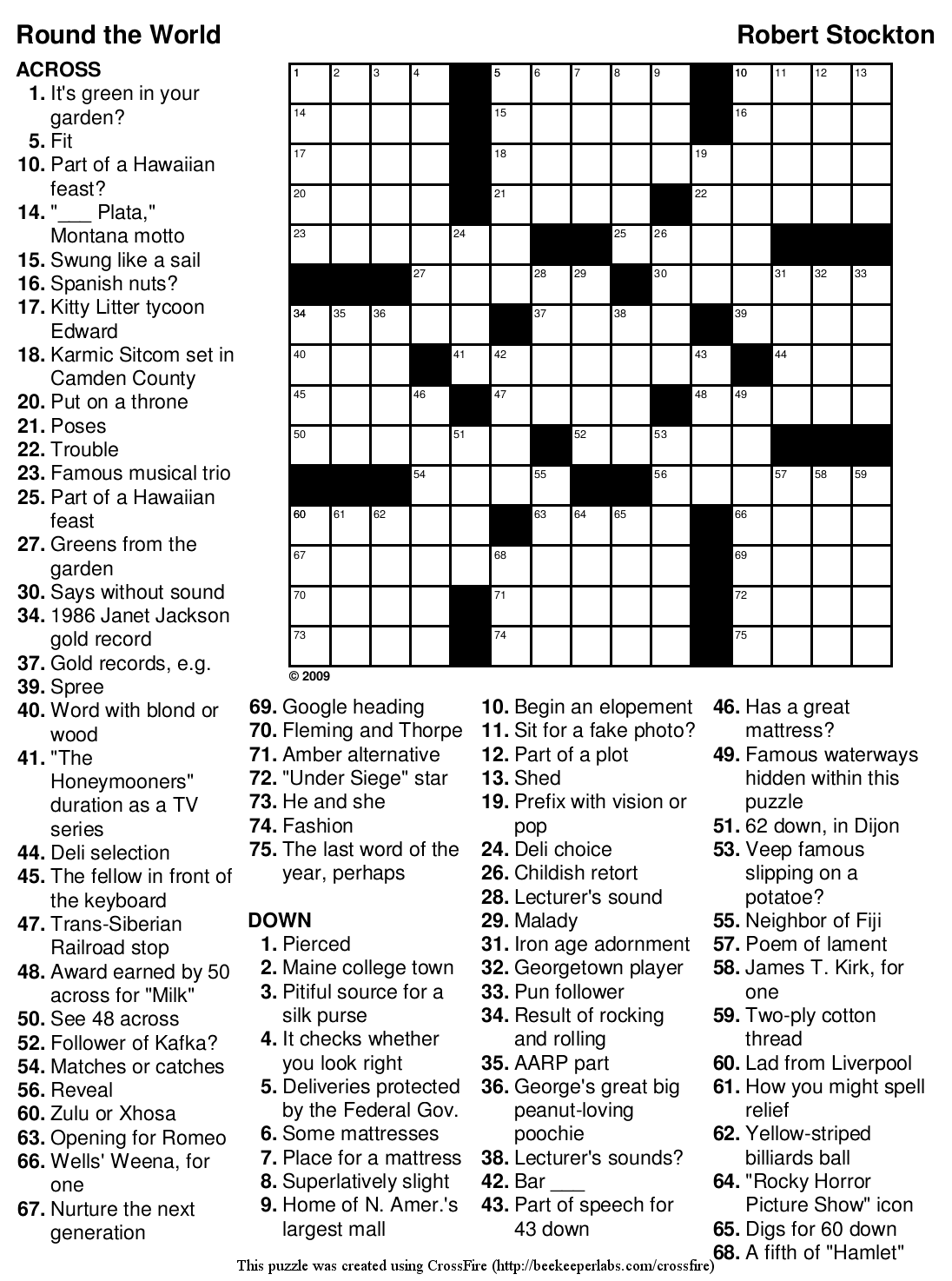 Difficult Printable Crosswords Printable Art Activities