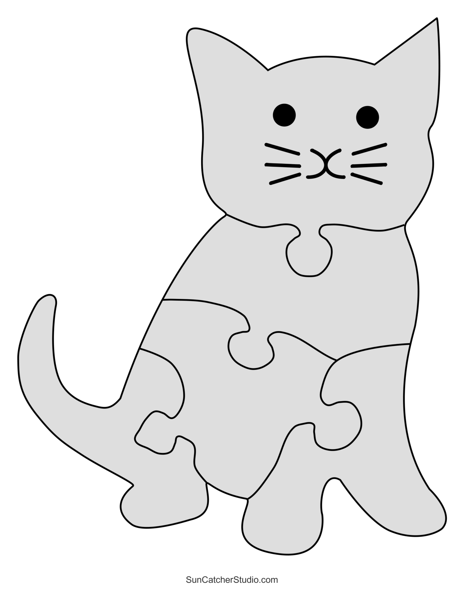 DIY JigSaw Puzzles Free Patterns Stencils Templates Free Printables Lettering SVG Files Tools Apps
