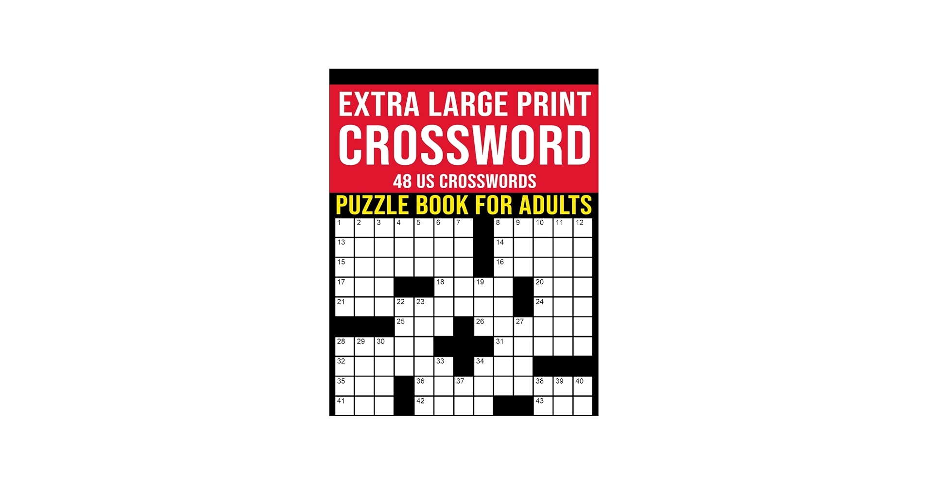 Extra Large Print Crossword Puzzle Book For Adults 48 US Crosswords Suitable For Dementia Seniors And Elderly Publishing Crossword King 9798863592206 Amazon Books