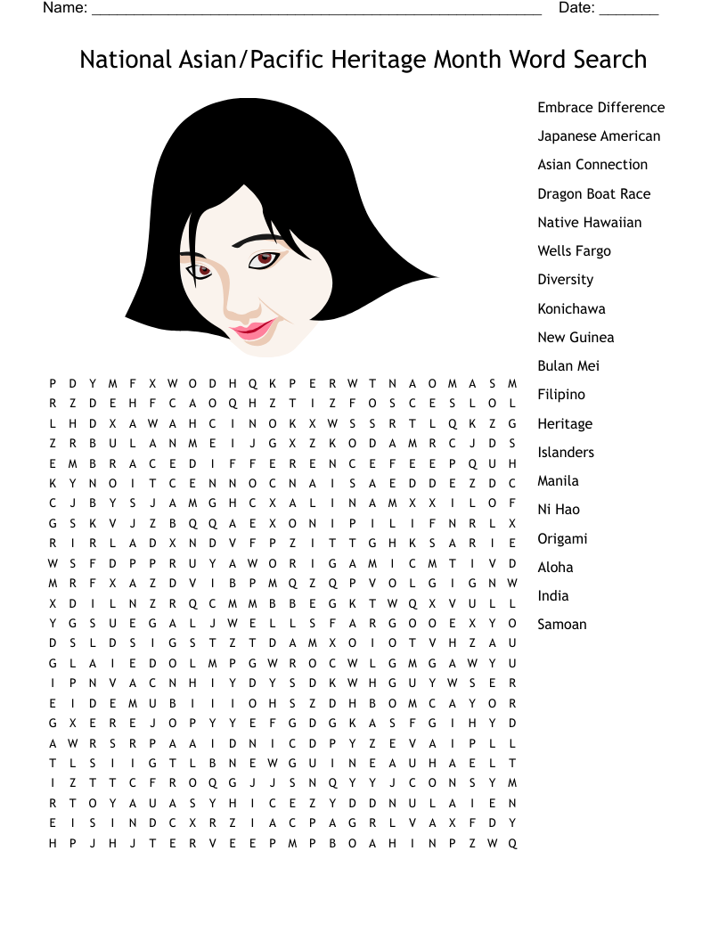 Filipino Enrichment Crossword WordMint