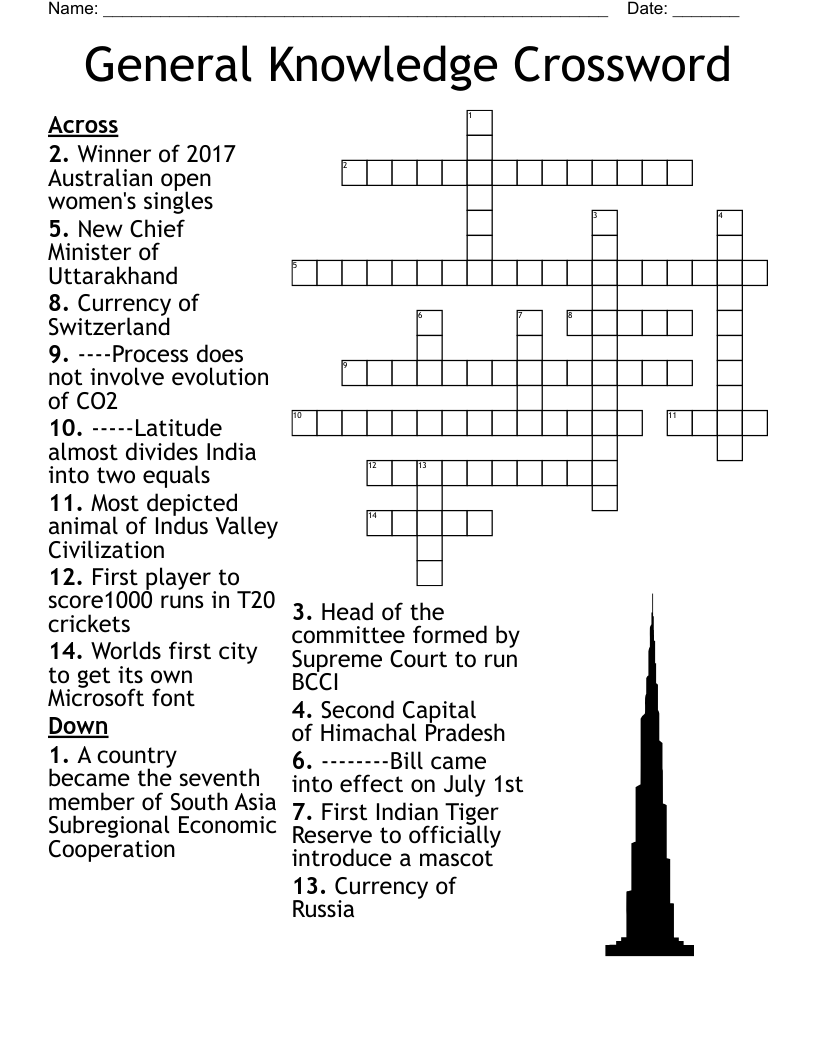 Football Players Crossword WordMint