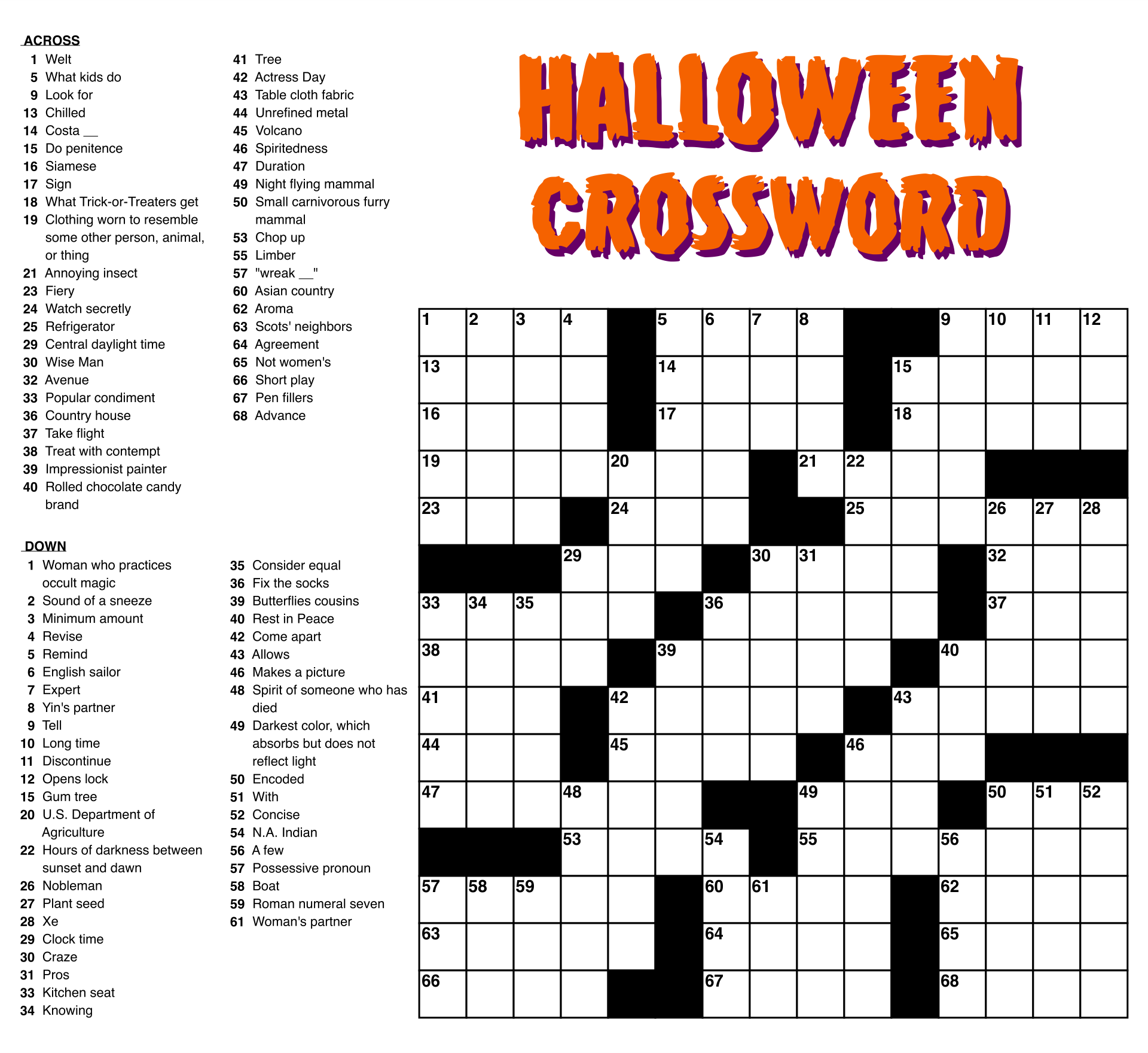 Free Free Printable Crossword Puzzles Easy Difficulty Download Free Free Printable Crossword Puzzles Easy Difficulty Png Images Free Worksheets On Clipart Library