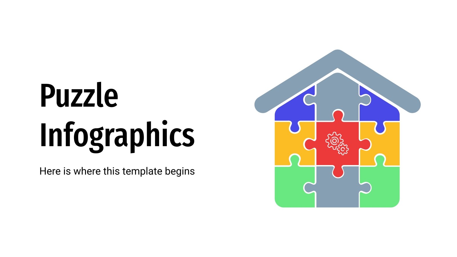 Free Puzzle styled Templates For Google Slides PowerPoint