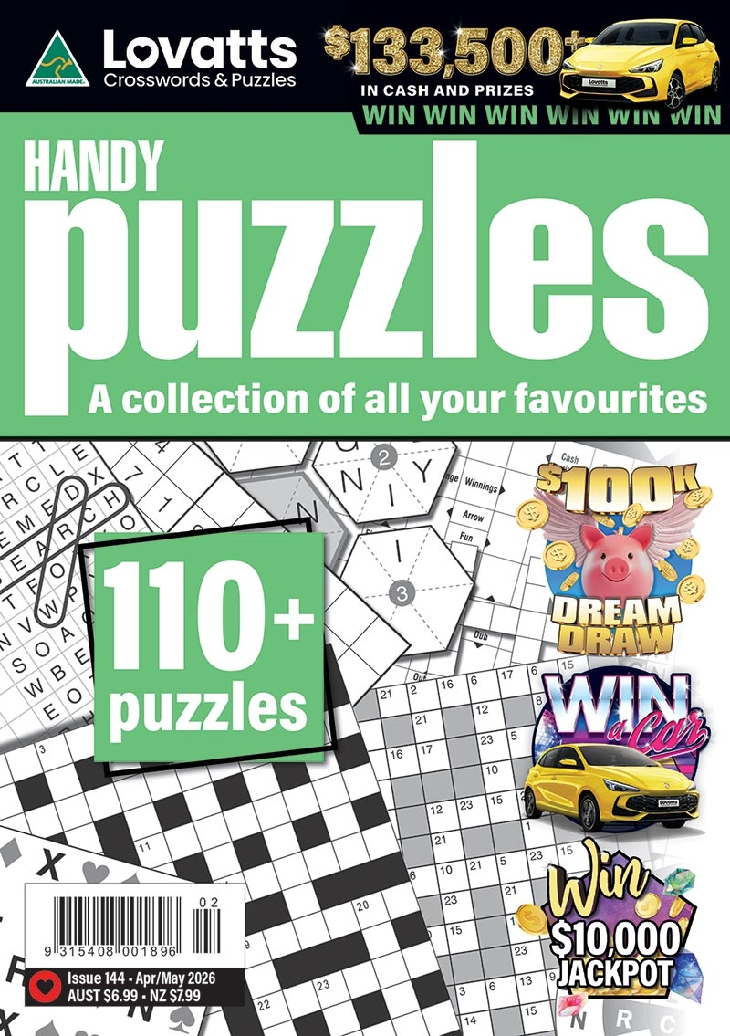 Handy Fill Ins Magazine Lovatts Crosswords Puzzles