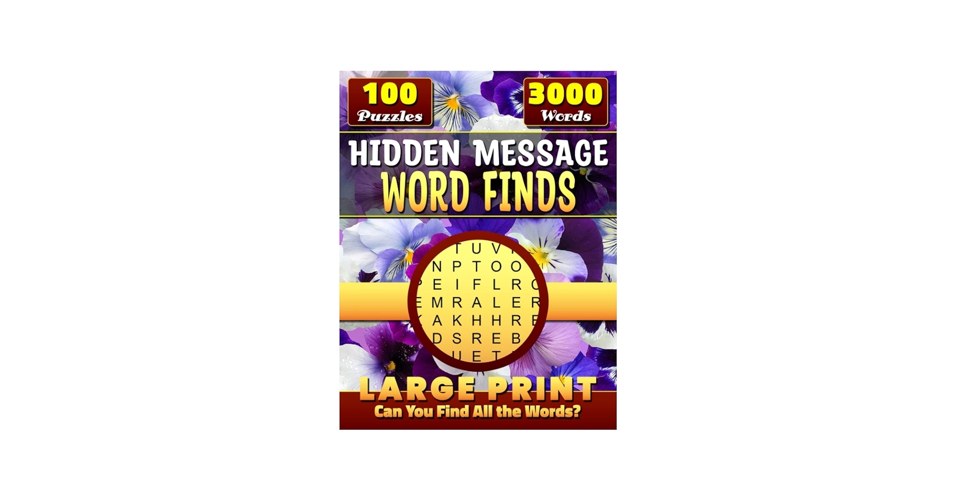 Hidden Message Word Finds Large Print Secret Message Word Search For Adults Circle A Word Hidden Word Find Puzzle Books Hidden Message Word Search Fusion Cryptic 9798841416388 Amazon Books