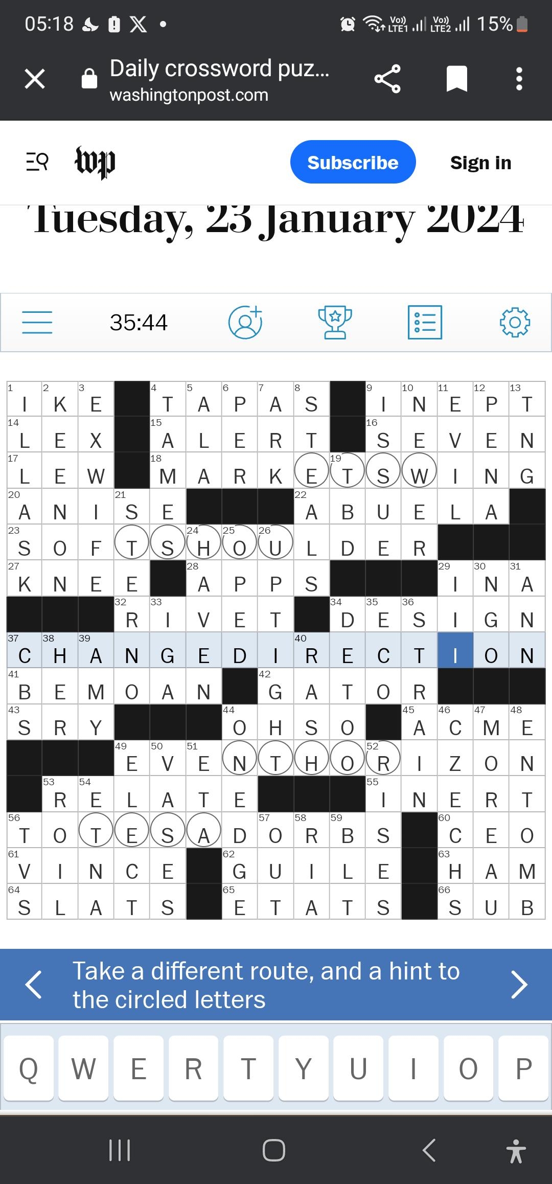 I Don t Get The Theme Washington Post Crossword 23 01 R crossword