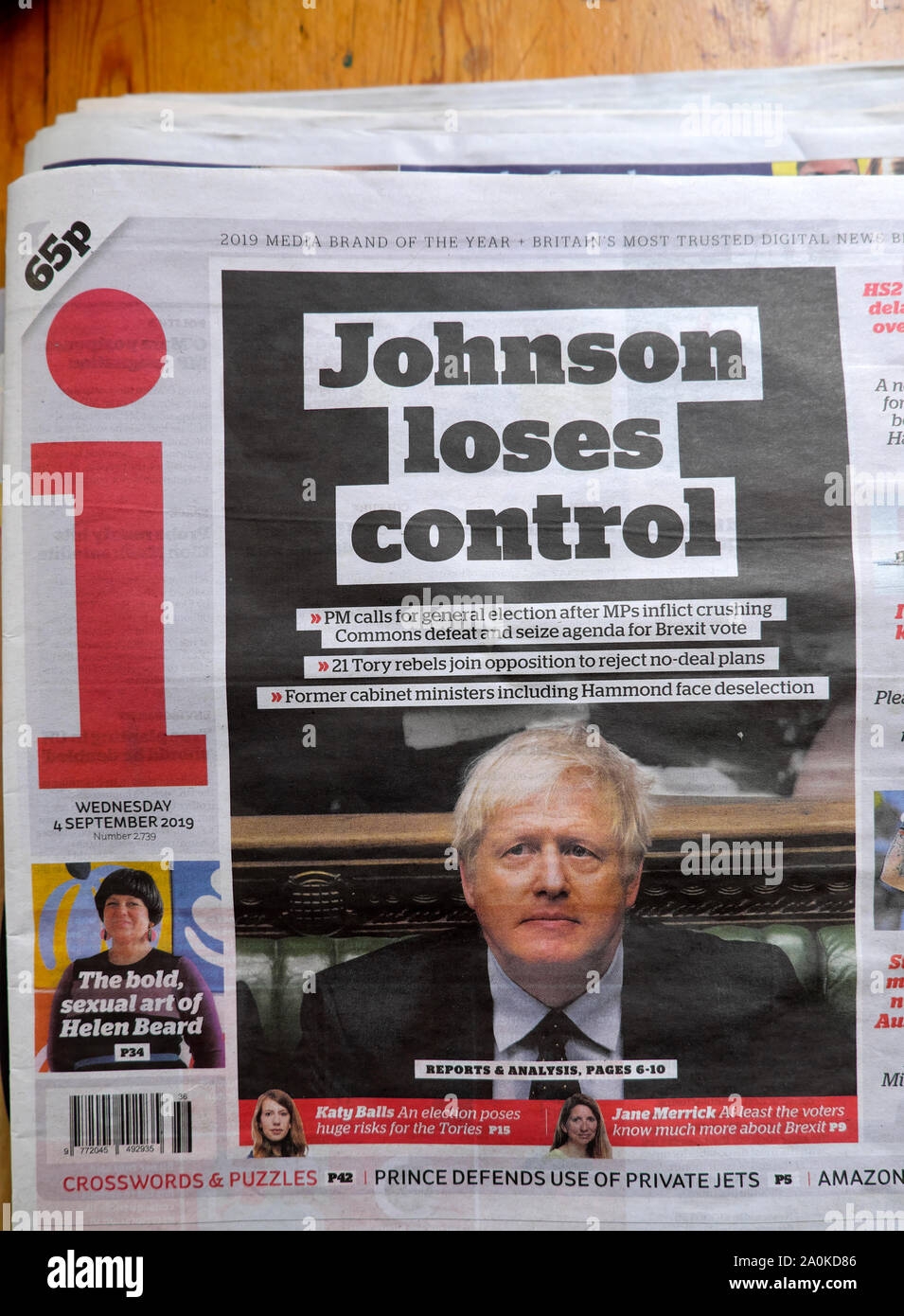 I Newspaper Hi res Stock Photography And Images Alamy