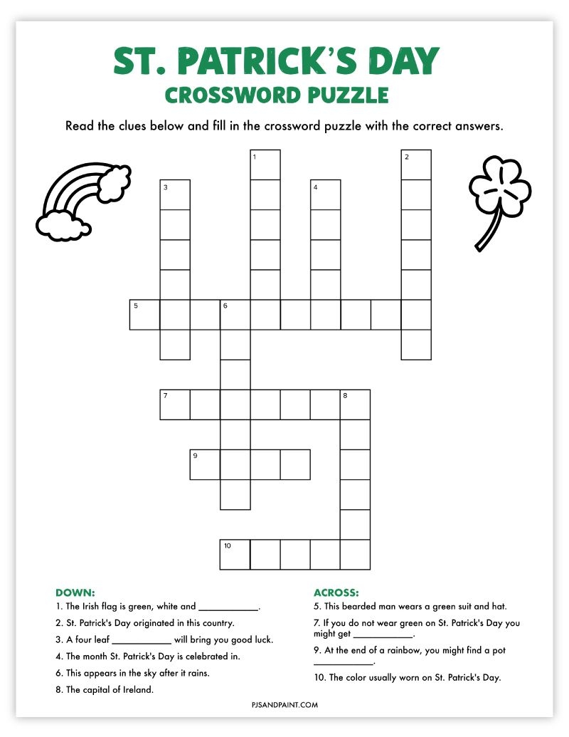 Indianapolis Star Crossword Puzzle Printable Worksheets Library