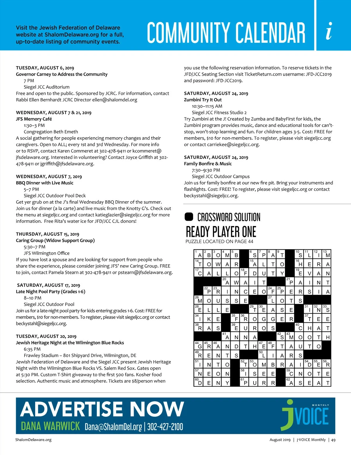 Jewish Living Delaware August 2019 Page 48