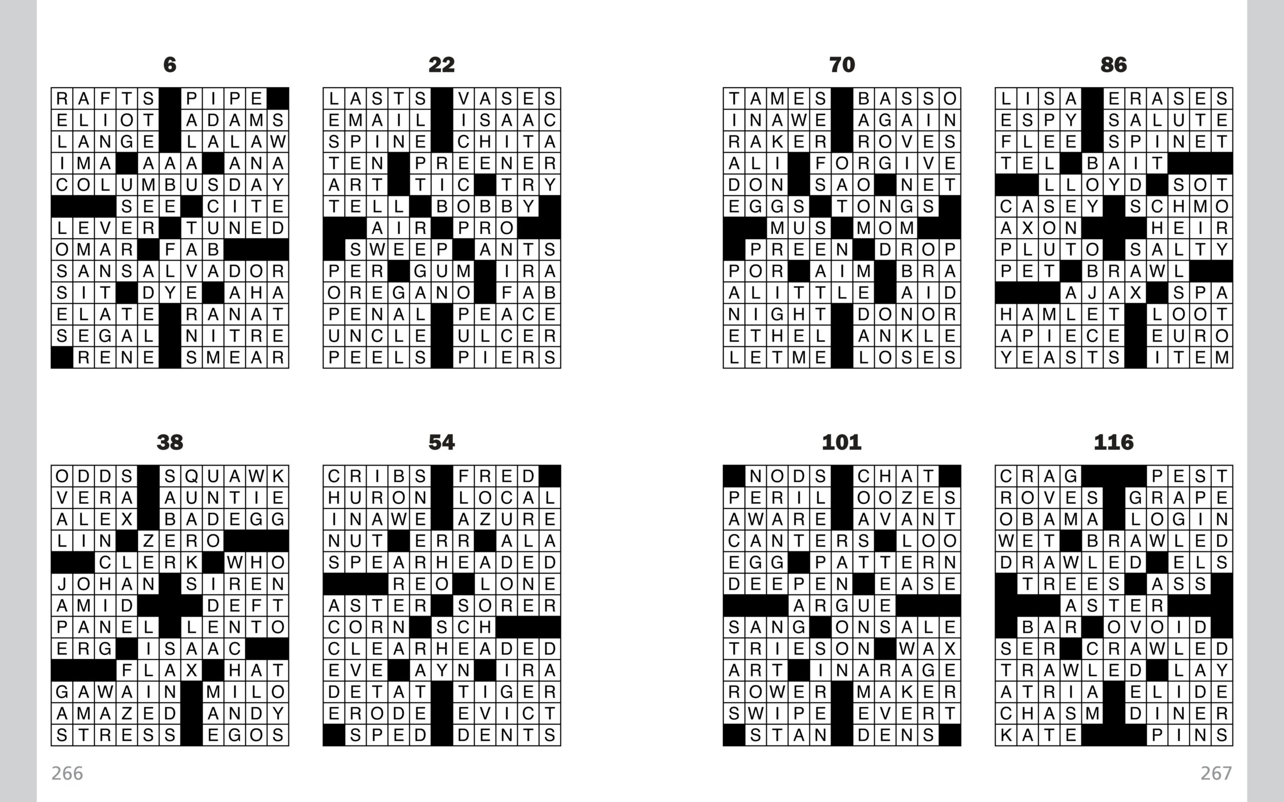 Jumbo Print Easy Crosswords 5 By Thomas Joseph 9781454917953 Worksheets Library