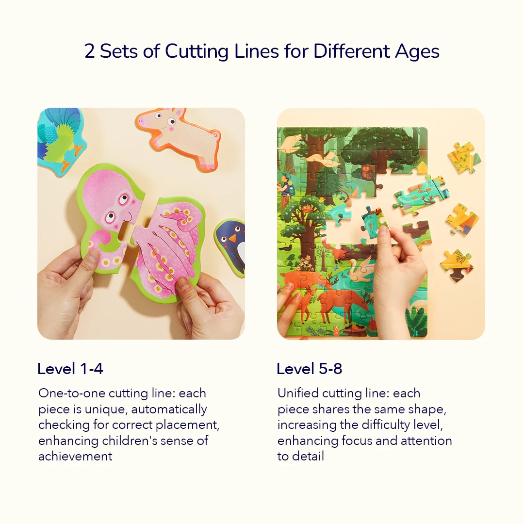 Kids Puzzles Level 6 Brain Boosting Fun Mideerart