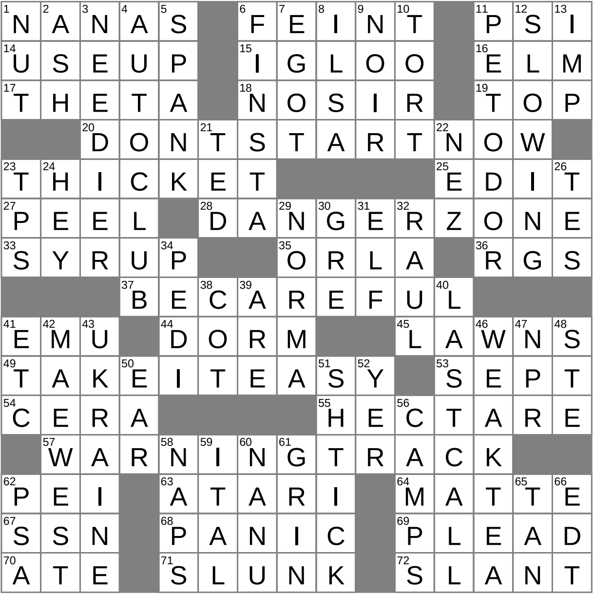 LA Times Crossword 12 Mar 26 Thursday LAXCrossword