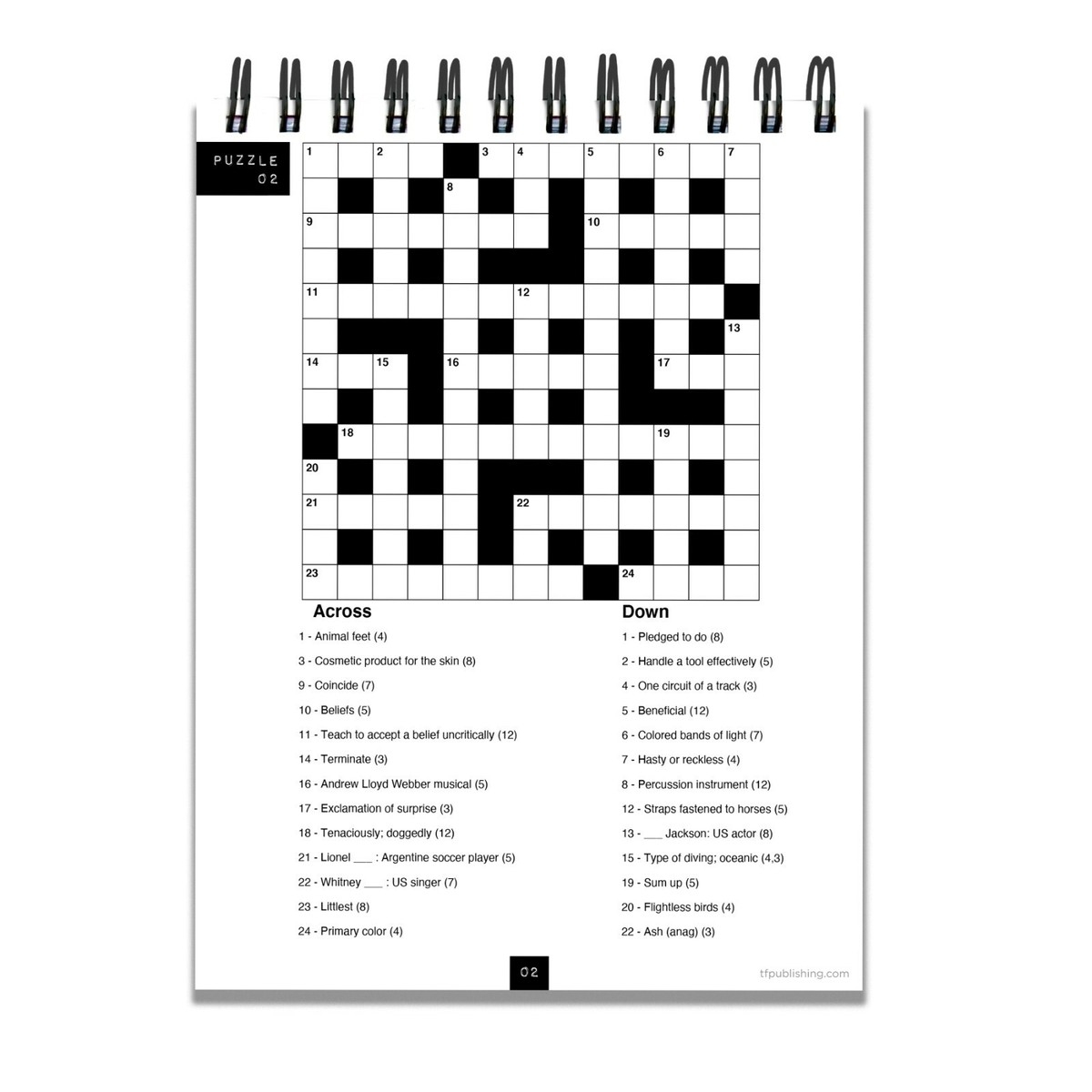 Life Is Better With Crossword Puzzles Book Spiral Puzzle Pad EBay