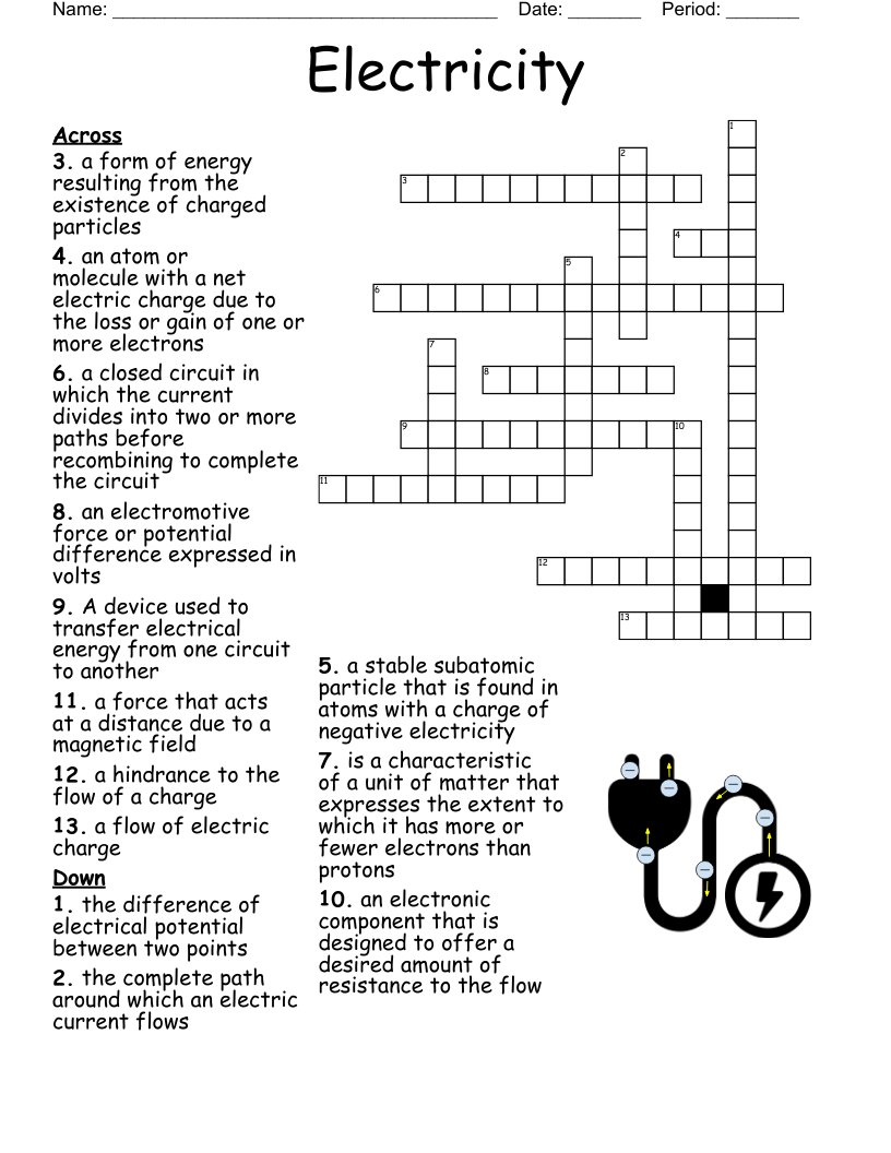 Mechanical Engineering Crossword WordMint